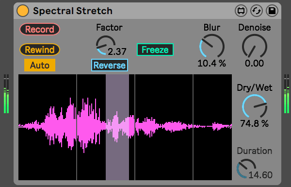 Spectral Stretch